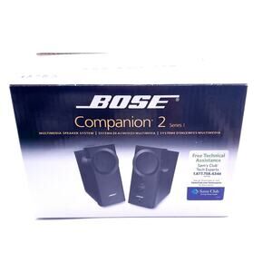 Bose Companion 2.0 Computer Speakers In Box Great Condition